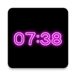 Logo of Neon Digital Clock LWP android Application 